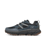 Skechers DLUX Journey S&uuml;nteetiline nahk Mugavad Nahas&otilde;bralikud Vastupidavad Madalad V&auml;litingimustes Funktsionaalsed Jalan&otilde;ud Meeste Jalan&otilde;ud Tumesinine 237417-NVMT 43 black