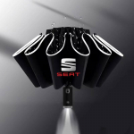LED-vihmavari T&auml;isautomaatne Kaheotstarbeline Kokkupandav Automaatne Vihmavari Seat Leon 5f Ibiza 6l 6j Leon 1p Istmele Auto Tarvik