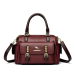 Kvaliteetne pehme PU-nahast naiste crossbody kott, Moodne naiste &otilde;lakott, Sobib igap&auml;evaseks kasutamiseks, Ostlemiseks, T&ouml;&ouml;le s&otilde;itmiseks 24 cm x13 cm x 18cm