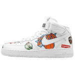 Nike x Supreme NBA x Air Force 1 Mid 07 'Valge' Meeste AQ8017-100 EU 44