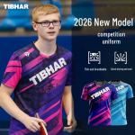 TIBHAR Unisex Kiirkuivav L&uuml;hikeste Varrukatega Lauatennise S&auml;rk 3XL