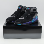 305381-006 Nike Air Jordan 8 Retro Aqua 2025 (Meeste) 10.5 black