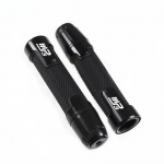 Sobib Piaggio MP3 250 300 500 mootorrattale 7/8'' 22MM CNC Juhtraua K&auml;epidemed K&auml;epide 2020-2025 2025 2026 must