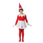Pehme ja hingav puuvillane p&auml;kapiku kost&uuml;&uuml;m riiulil Halloweeni jaoks Girls,130cm white
