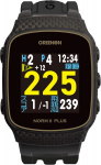GreenOn THE GOLF WATCH NORM II PLUS GPS Golfikell V&auml;rviline LCD Michibiki L1S &Uuml;hilduv Roheline Maastikun&auml;idik must