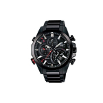 Casio Edifice P&auml;ikeseenergiaga Bluetooth Veekindel Kvartsikell Roostevabast terasest rihm Meeste kellad Must EQB-501YDC-1AMPRDD Black Dial