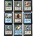 Muudetud piiramatu MIX1-001 TCG proxy maagilised kaardid kodum&auml;ngu topeltmaa power9 must lootus mox safiir maa-alune kogunemine