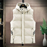 Kapuutsiga vest Meeste Talvine Paks Meeste Jope Varrukateta Meeste Puuvillapolsterdatud jakid Mantlid Soojad Vestid Kapuuts Vestid Suur suurus 9xl M