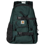 Carhartt WIP Kickflip 24.8L Spordiklassikaline Br&auml;ndilogo T&otilde;mblukuga Seljakott Unisex Seljakott Tume-roheline I031468-0AU-XX Jasper