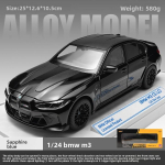 Ametlikult litsentseeritud 1/24 Bmw M3 Cs Lci Sulamist Automaalmudel Heli ja Valgusega Kogumiseks Miniatuurne Auto Poiss-s&otilde;bra Kingitus Hobi