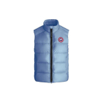 Canada Goose Cypress Series Punase Sildiga Seisukrae &Uuml;hev&auml;rviline Plaaster Sildiga T&otilde;mblukuga Varrukateta Veekindel Tuulekindel Soe Puhvisvest 2237L-1620 M