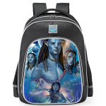 Avatar3 seeria &uuml;mberkaudne seljakott helkurribaga koolikott reflective black - small black