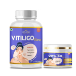 Vitiligo hoolduskomplekt 100 g kreemi ja 60 kapslit Valgete laikude eemaldamine Pigmentatsiooni hooldus