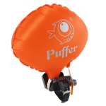 Kaasaskantav p&auml;&auml;ster&otilde;ngas k&auml;epael CO2 ballooniga T&auml;ispuhutav kott V&auml;ljas ujumine Surfi jaoks PP-002 must hall v&auml;rv