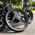 Elektriratta rummu 14-tolline raudne esiratta rummu velg ketaspiduris&uuml;steemidega Elektriratta rummu asendusosad gray