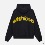Unisex &Uuml;legabariidiline Kapuutsiga Dressipluus Julge T&auml;hetr&uuml;kiga Streetwear Vabaaja Pikkade Varrukatega Top Large yellow