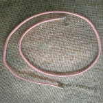 Korea nahast string DIY faux ehted must/pruun/lilla seemisnahast string kaelakee, nahk roosa