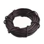 5 M & 1,5 mm 2 mm nahast kaelakee v&otilde;lusid n&ouml;&ouml;rist n&ouml;&ouml;rist ehteid 2mm kohv