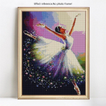 5D DIY teemantmaal portree t&auml;isringi teemanttikandid t&auml;isekraanil tantsu ristpistes 20X30CM