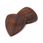 2tk Wood Guitar Picks Plektrum akustilisele kitarrile Ukulele Bocote Wood Bocote