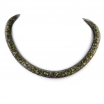 Les Tr&eacute;sors De Lily [L7875] &ndash; mustast kullast  Joyaux  disainerkaelakee kuld