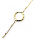 Les Tr&eacute;sors De Lily [N6815] - Bracelet Plaqu&eacute; Or 'Zen' dor&eacute; kuld