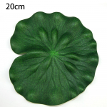 10 t&uuml;kki kunstlik v&otilde;lts lootoseleht basseini ujuvtaimed Kodu lauapeo kaunistus 20cm