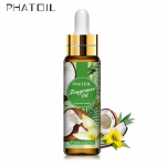 PHATOIL 10ml parf&uuml;&uuml;mi eeterlikud &otilde;lid aroomiteraapia hajuti spaa massaaži jaoks nahahoolduseks niisutaja l&otilde;hna&otilde;li valge muskus Freesia Angel aroomi&otilde;lid Coconut& Vanilla+dropper