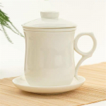 Creative Bone China teetass kaane ja filtriga Kontori joogin&otilde;ud Keraamiline k&auml;sitsi maalitud kurn Teetass Kodu Kung Fu veekruus