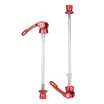 ZTTO 1pair &uuml;likerge, usaldusv&auml;&auml;rne kiirkinnitusega ratta rattarummu teljevarras maanteerattale punane