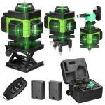 Multifunktsionaalne 4D 16 liini lasertaseme 3 kraadi isetasanduv masin USB taaslaetav liitiumaku UK Plug