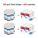 Sinocare 100&ndash;400 tk diabeedi testribad ohutuks accu veresuhkru monitoriks