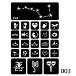 40 stiilis v&auml;ikest &otilde;huharjaga t&auml;toveeringu &scaron;abloonid naistele lastele joonistusmall Henna t&auml;toveeringu &scaron;abloon s&auml;delevate t&auml;toveeringute maalimiseks 03#