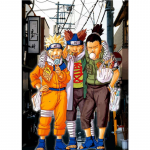 5D DIY teemantmaaling Jaapani anime ninja teemanttikandid ristpistes t&auml;ispistes kivimosaiigiga kodukaunistus Round 30x40cm