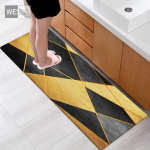 Lihtsad geomeetrilised marmorist k&ouml;&ouml;gimatid p&otilde;randale jooksva vaiba voodimatt Magamistoa vannitoamatt, pikk 40x60cm