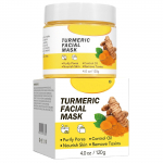 Kurkumi puhastav mask Laktobioonhappega puhastav mudamask Kurkumi muda parandav niisutav niisutav kollane