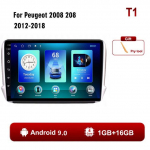 Loominguline Androidi autoraadio videopleier Peugeot 208 2008-2018 Auto GPS stereo jaoks