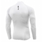 Muscleguys Kevad- ja s&uuml;gisene venitus Professionaalsed JooksuTreening Riided Meeste Treening pikkade Varrukatega Kiiresti Kuivavad Spordis&auml;rgid M must