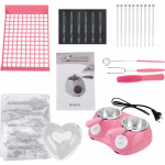 Kommivaha soojendamine hallituse k&ouml;&ouml;git&ouml;&ouml;riistaga elektriline &scaron;okolaadisulatuspott DIY l&otilde;hnav k&uuml;&uuml;nla seebiv&otilde;i S