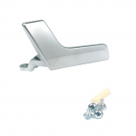 BROSS Autoosad BDP892 siseukse k&auml;epide kroomitud MATT vasak k&uuml;lg 2047201171 Mercedes W204 jaoks Made in T&uuml;rgi