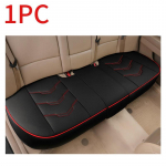 SEAMETAL Ultra Luxury autoistme kate Nahast padi universaalne hingav enamiku maasturite autoistmete kaitseks 1pc rear cover punane/must