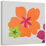 L&otilde;uendiprint Colorful Flowers Pop Art 30x30 mitmev&auml;rviline