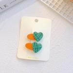 2 tk beebi juukseklambrid armsad s&uuml;damestiilis klambrid v&auml;ikelapsele t&uuml;drukule Kawaii Kid Bang k&uuml;ljeklambrid v&auml;ikese t&uuml;druku juukseaksessuaarid