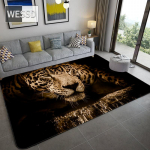 P&otilde;hjamaade luksuslik loomade must 3D vaip elutoa kaunistus Kodu kalaleopardimustriline vaip Magamistoa flanellmatt Vannitoa p&otilde;rand 160x200cm 1pcs