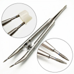 1 piece Dental Jacket Grip Forceps Crown Spreader Remover Crown Telescope Tweezer Jaw dental Diamond Pin Plier 1 piece