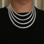 Titaanterasest &uuml;llas kaelakee h&otilde;bedase v&auml;rvi lame ussikett naistele, meestele, moes pulmakihlus ehted 45cm 18inches