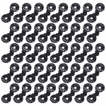 Kile P&auml;ikesekileklipsid Kasvuhoone Kasvuhoone Valge 40/50/100tk black 40pcs