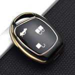 TPU auto kaugjuhtimispuldi v&otilde;tmehoidja korpuse &uuml;mbris Ford Focus KA Galaxy Fiesta C-Max S-Max Eco Sport Transit Connect jaoks must