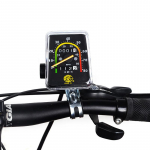 Jalgratta spidomeeter Jalgratta mehaaniline l&auml;bis&otilde;idum&otilde;&otilde;dik veekindel rattakompuuter kooditabel koos adapteri j&auml;lgimiskaugusega Square