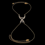 Stonefansi suvine &otilde;rn ingli rinnahoidja rinnahoidja kett kristallist kivist 2022 uus rannam&uuml;nt, seksikas baar, kingibaari kehaehted Gold Type 1